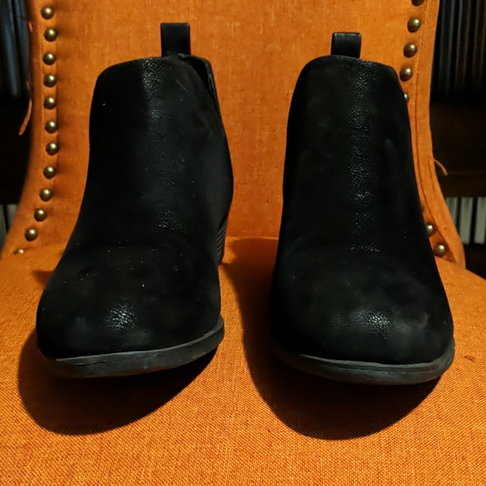 Black booties